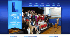 Desktop Screenshot of lavallettek12.org